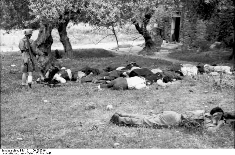 Erschießung von Zivilisten in Kondomari, Kreta 1941
