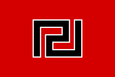 Flagge der Chrysi Avgi