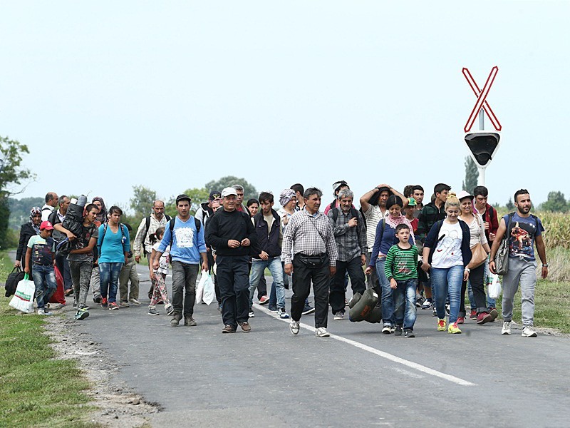 Migranten in Ungarn