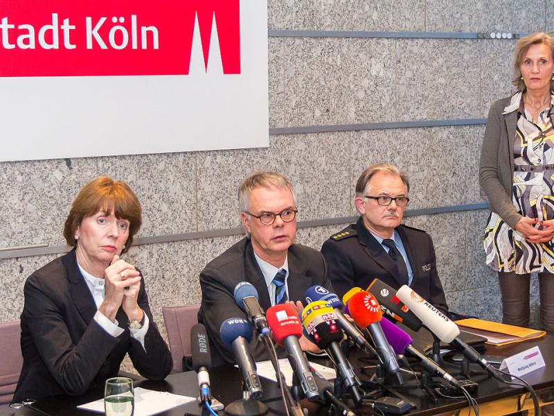 Pressekonferenz Köln Albers, Rekers
