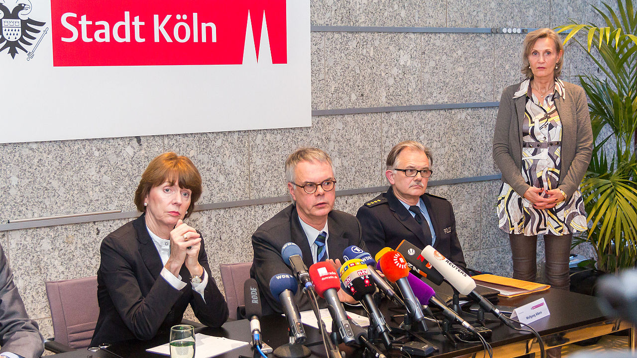 Pressekonferenz Köln Albers, Rekers