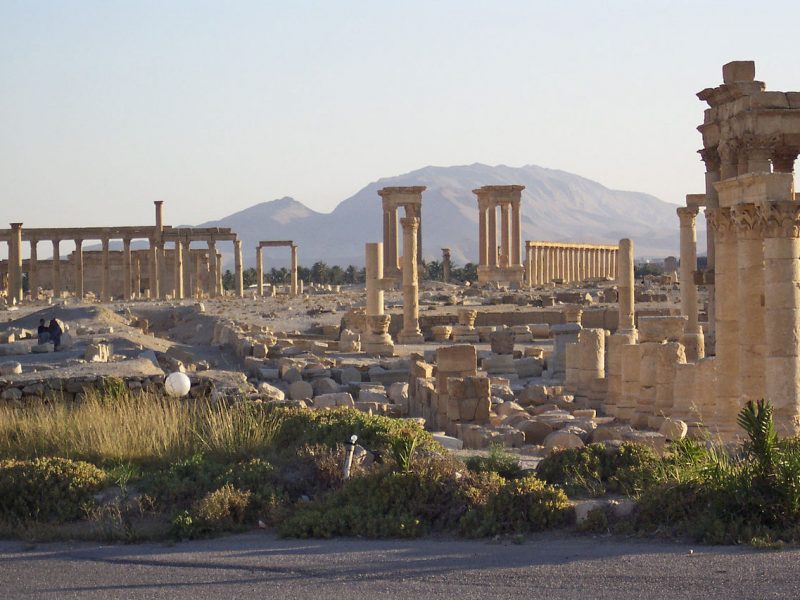Palmyr vor der Zerstörung durch IS