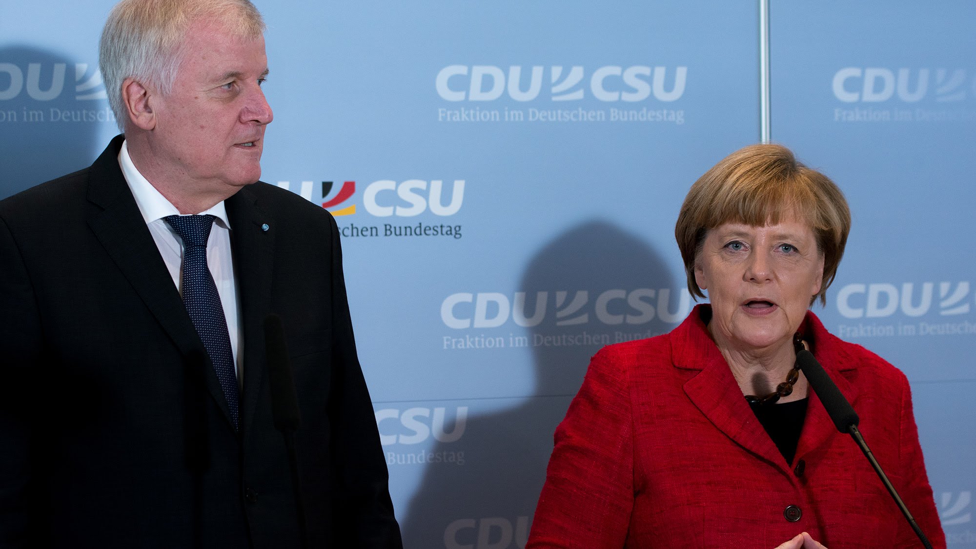 Angela Merkel und Horst Seehofer