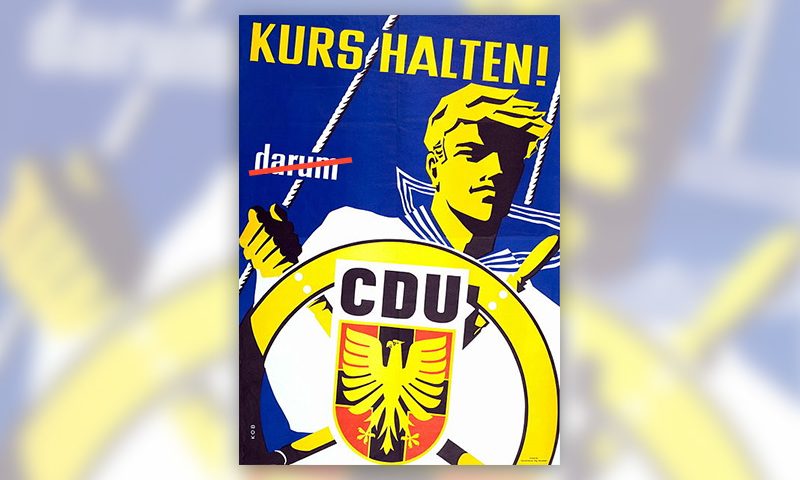 CDU Plakat