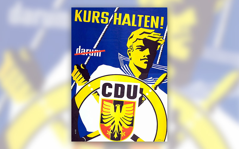 CDU Plakat
