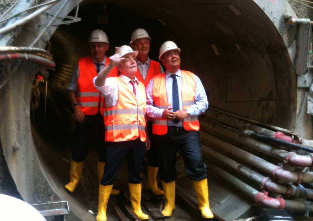 Sigmar Gabriel im Ruhrgebiet