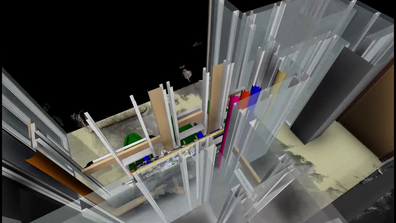 Purdue University Harrison Residence Hall Restroom Renovation BIM