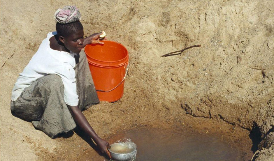 Wasserquelle in Tansania