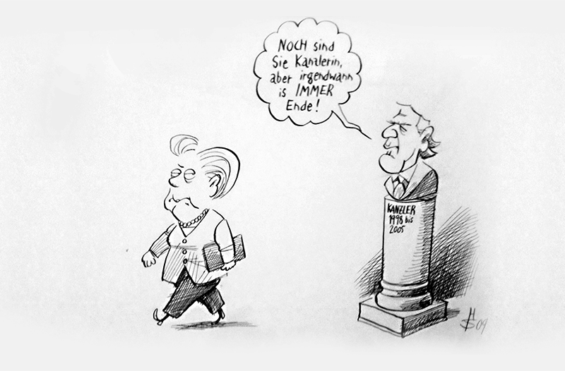 Merkel Karikatur