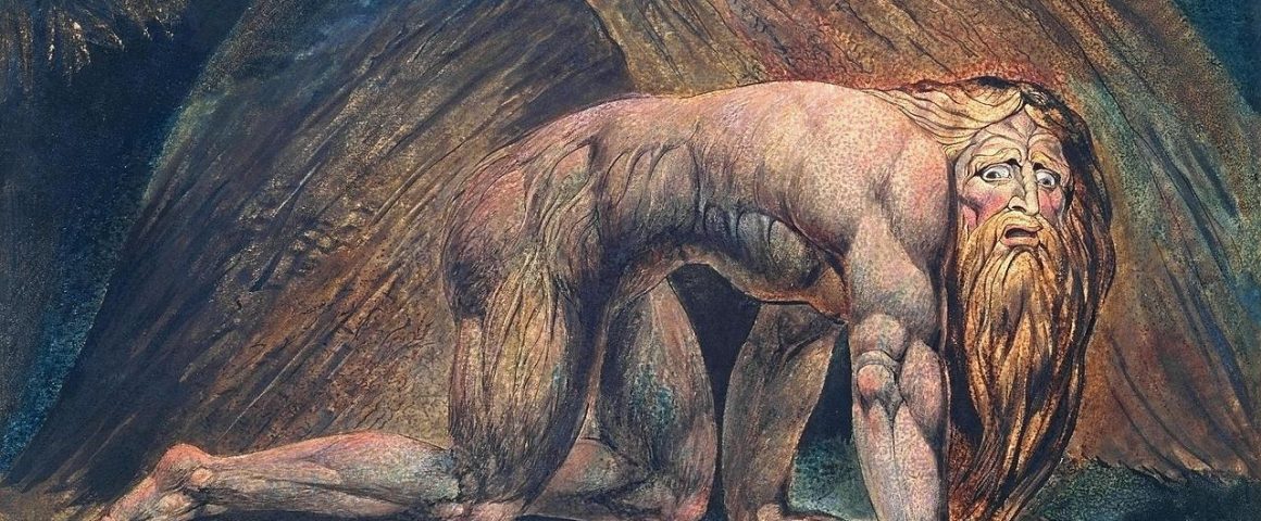 Bild von William Blake: Nebuchadnezzar