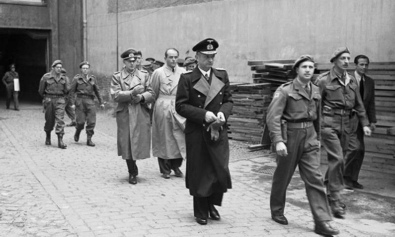 Albert Speer, 23. Mai 1945, Festnahme in Flensburg