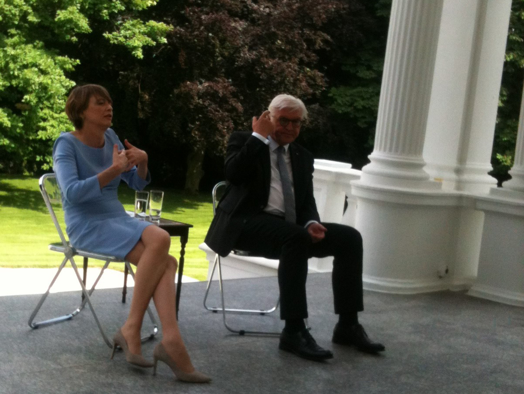 Bundespräsident im Gespräch