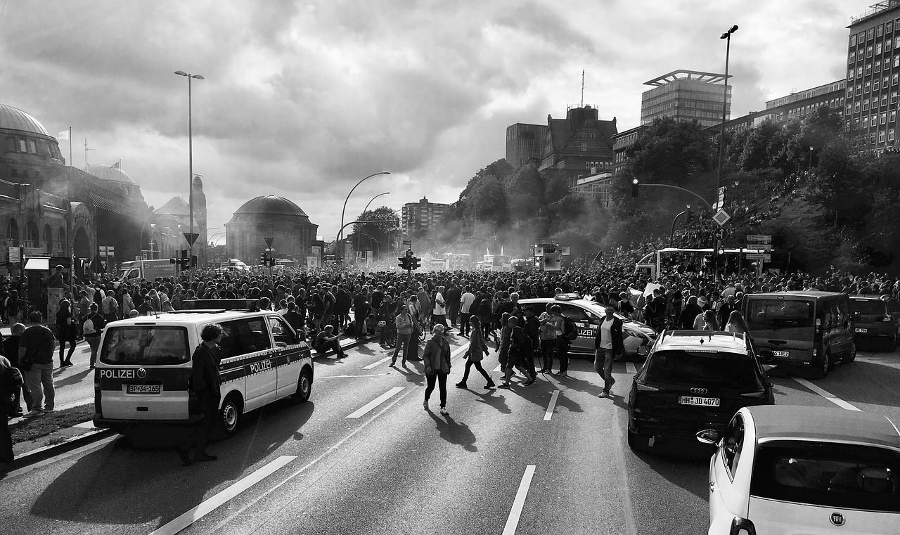 Demonstration G20 Hamburg