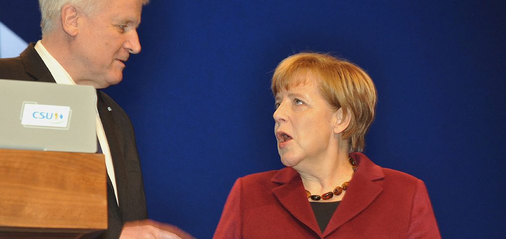 Seehofer und Merkel 2015