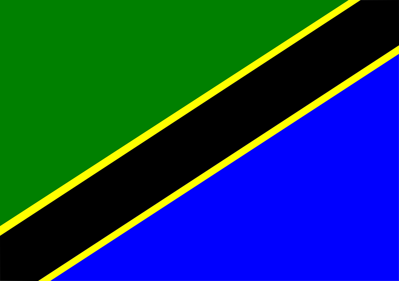 Flagge Tansania