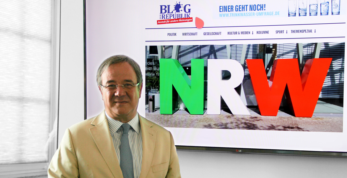 NRW-Ministerpräsident Armin Laschet