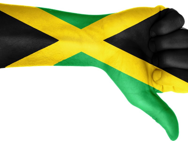 Jamaika Daumen runter