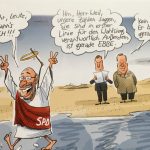 Martin Schulz geht über das Wasser