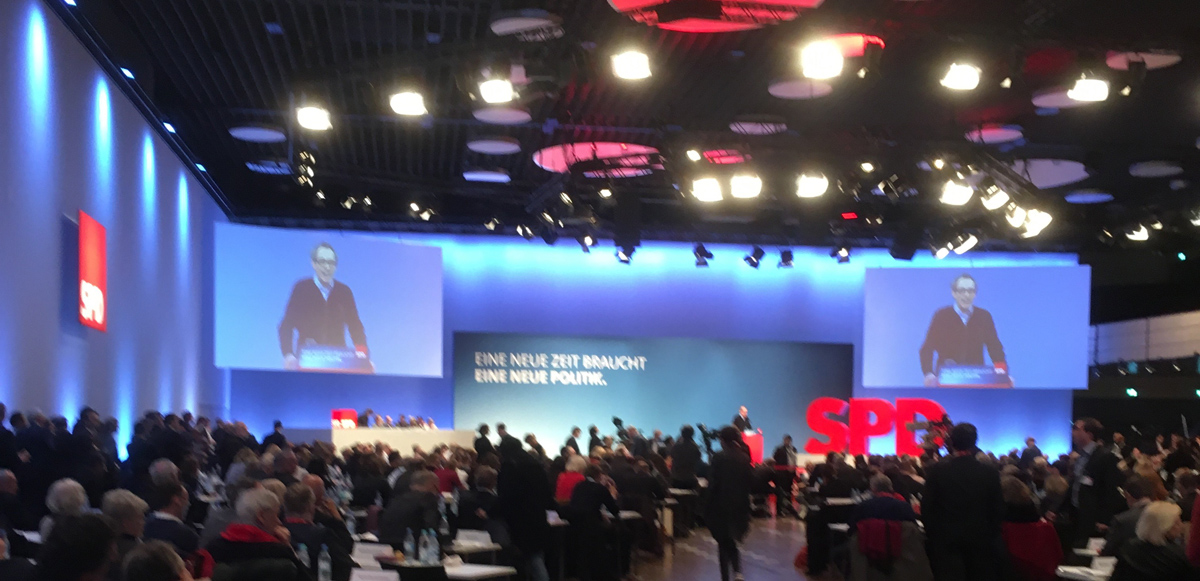 SPD-Sonderparteitag Bonn