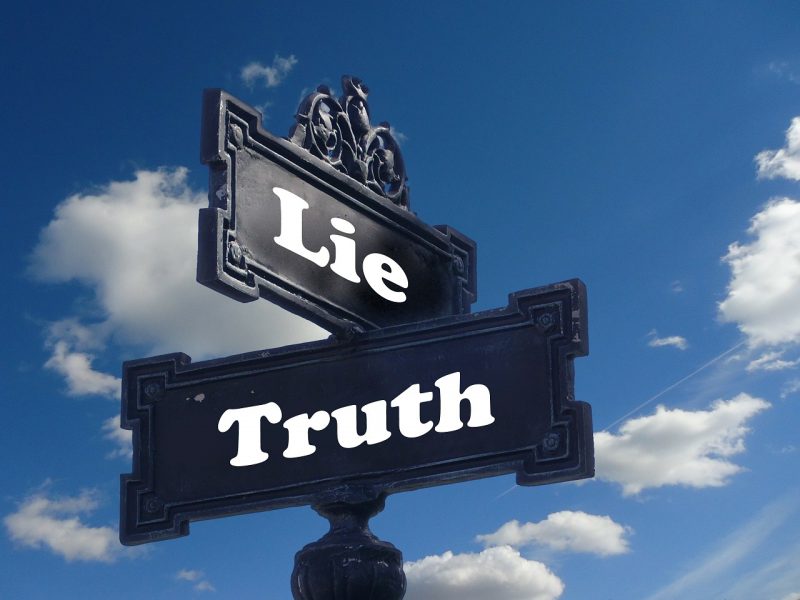Lüge oder Wahrheit