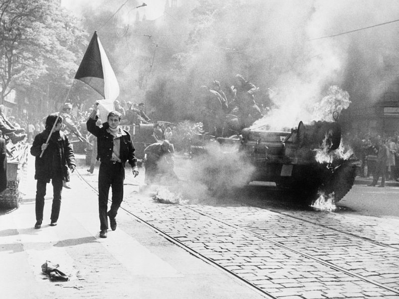 1968 - Einmarsch der Sowjets in der Tschechischen Republik
