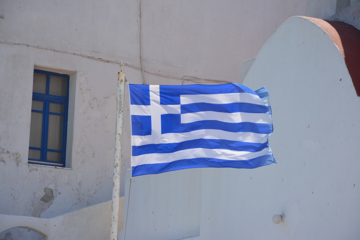 Griechische Flagge