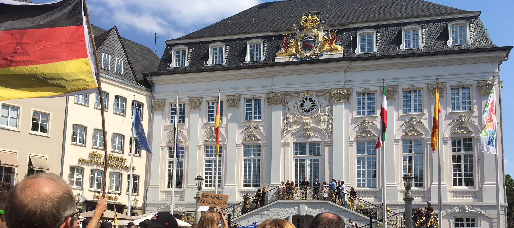 Bonn, Demonstartion gegen Antisemitismus