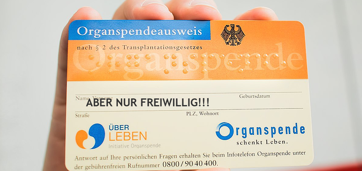 Organspendeausweis