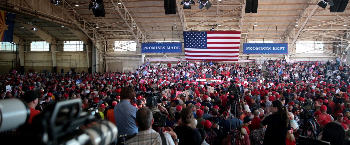 Donald Trump Anhänger in Mesa, Arizona