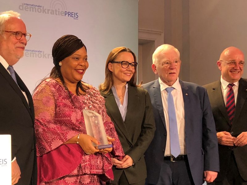 Verleihung des Internationalen Demokratiepreis Bonn