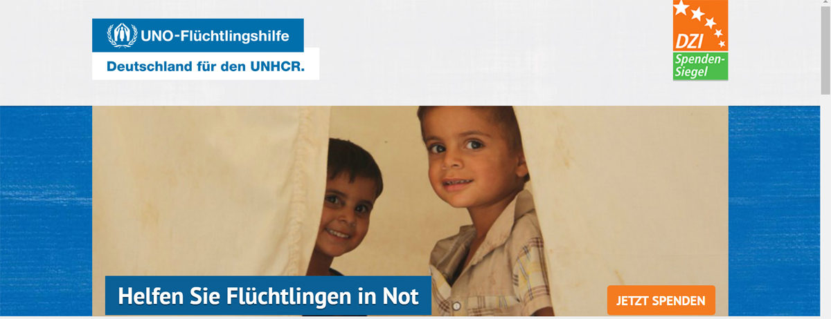 Website UNHCR