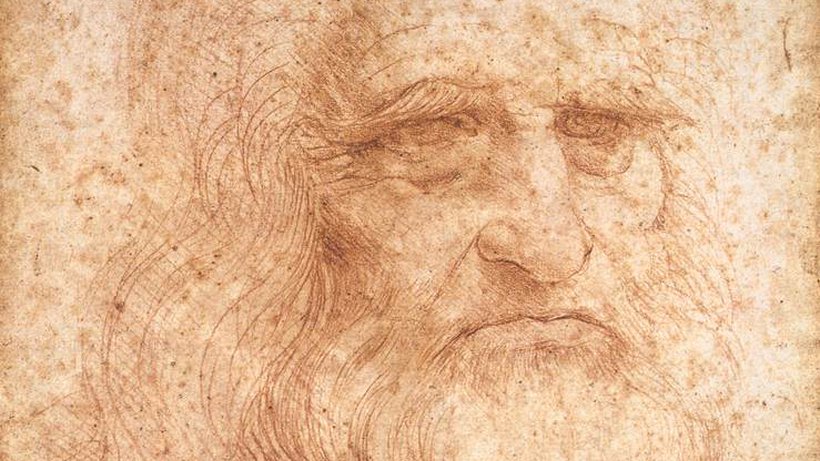 Leonardo da Vinci, Selbstportrait 1512