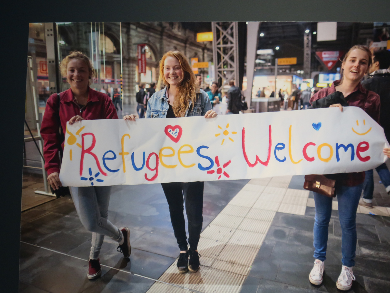Refugees welcome
