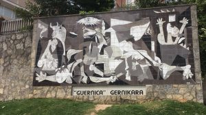 Kopie von Pablo Picassos Gemälde "Guernica"