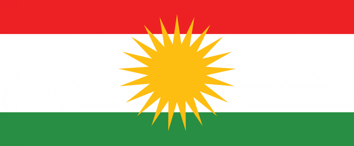 Flagge von Kurdistan