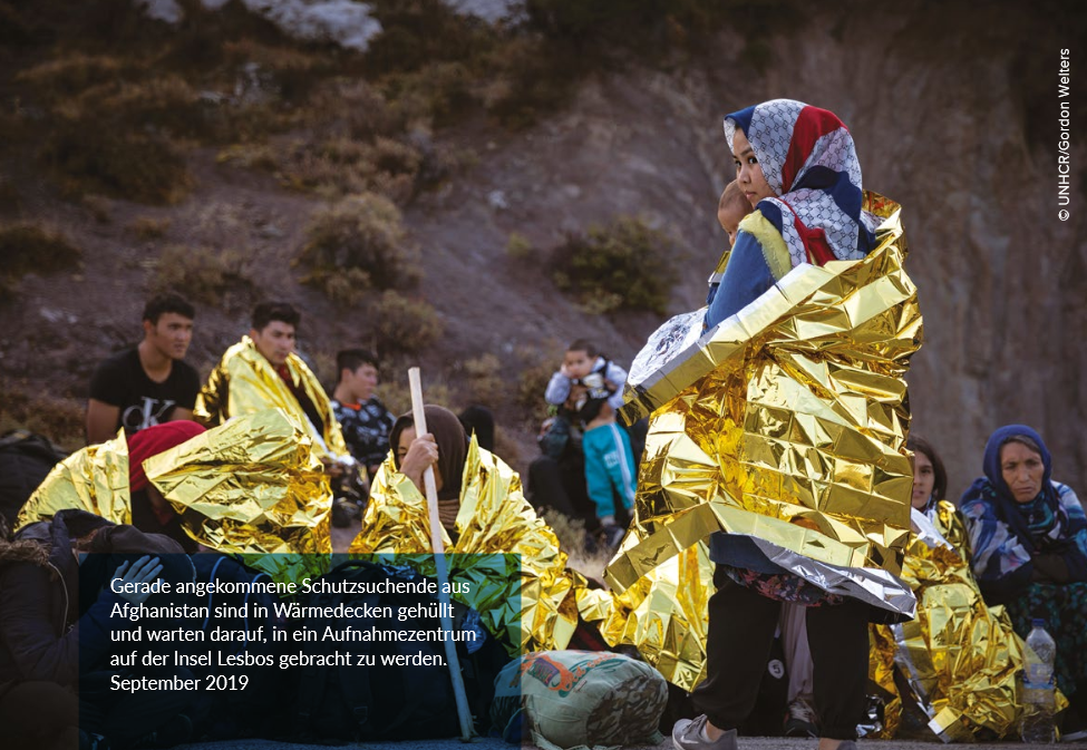 Flüchtlinge auf Lesbos