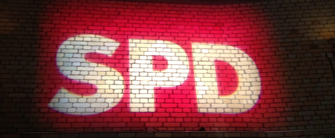 Projektion SPD-Logo