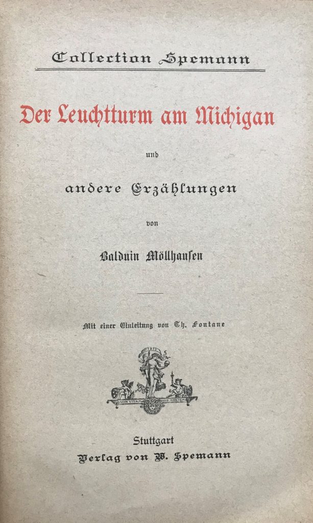 Balduin Möllhausen: Der Leuchturm am Michigan