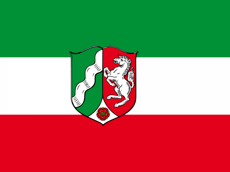 Landesflagge NRW