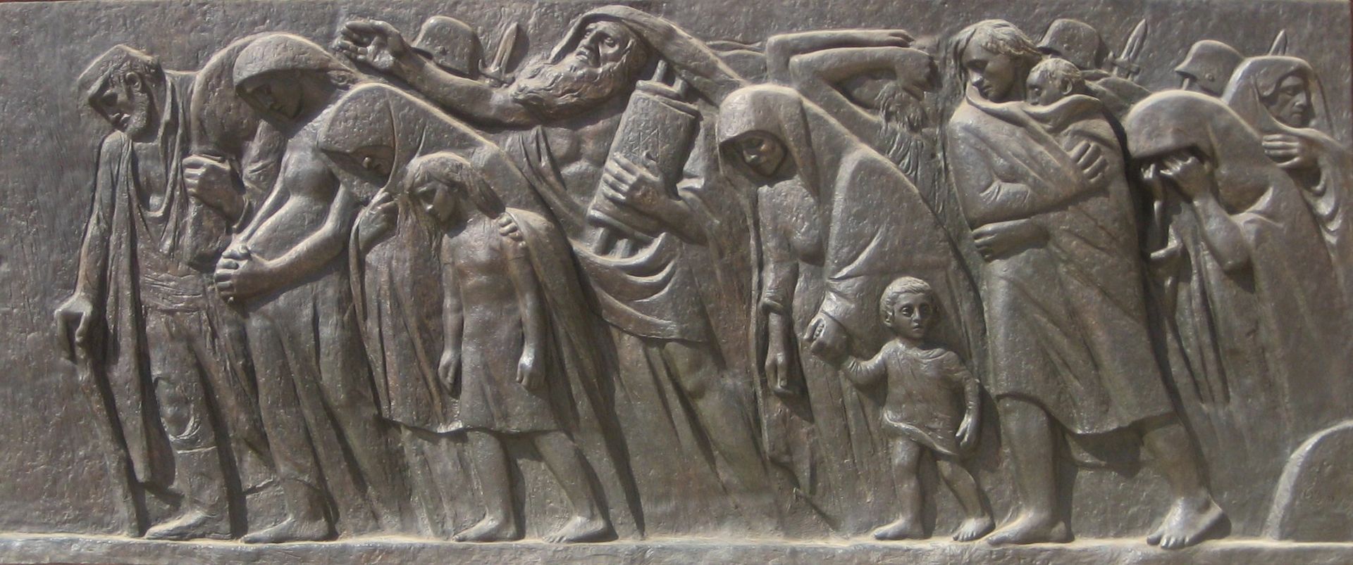 Monument des Aufstands im Warschauer Ghetto in Yad Vashem