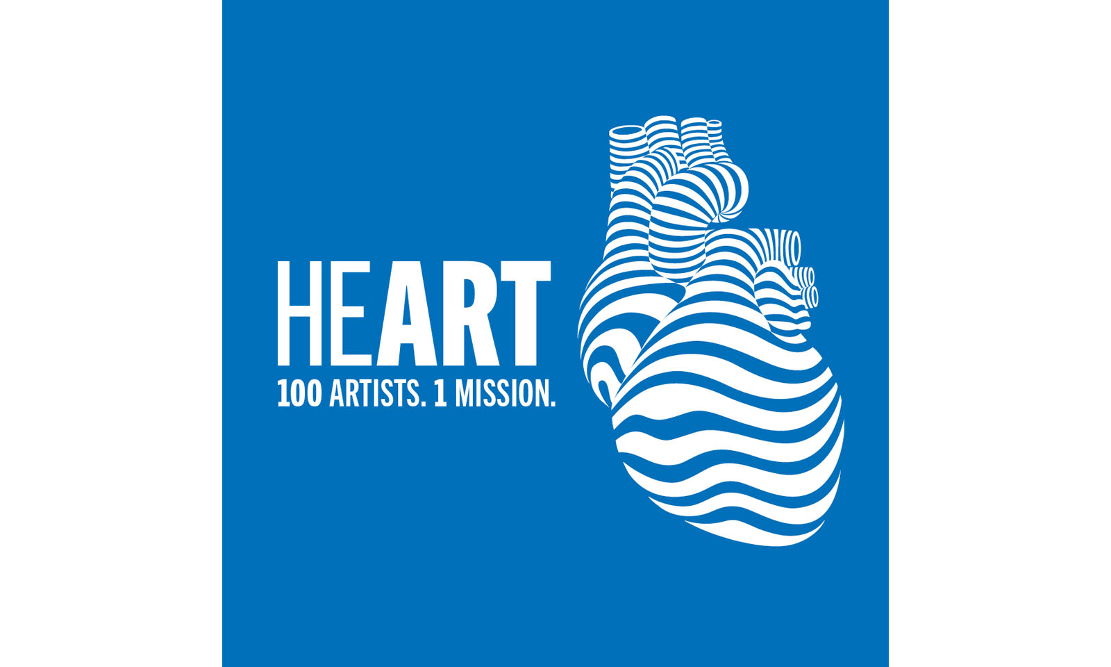 Logo 100 Artists. 1 Mission