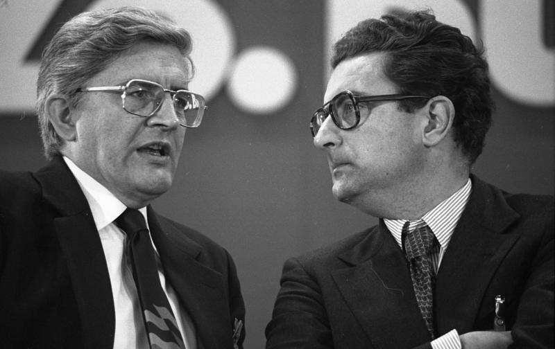 Burkhard Hirsch und Gerhart Rudolf Baum