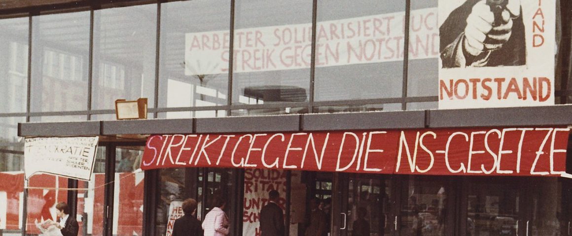 Proteste gegen Notstandsgesetze 1968