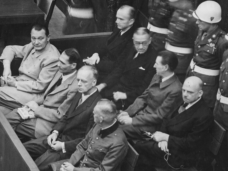 Nürnberger Prozess gegen die Hauptkriegsverbrecher