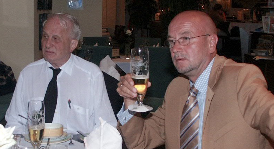 Rolf Hochhuth mit Axel Hegmann