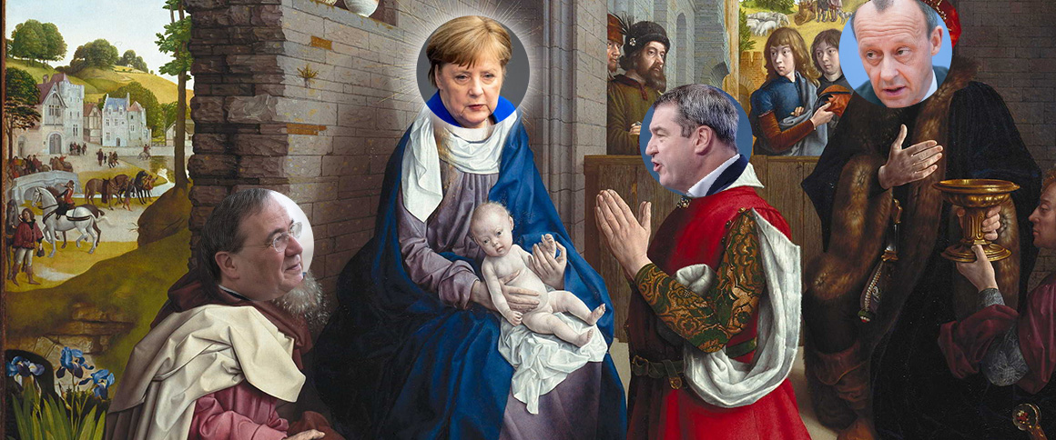 Merkels Spiel mit den Männern in der Union