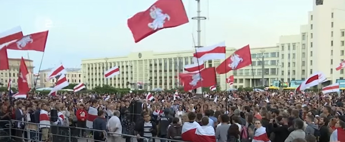 Proteste gegen Lukaschneko in Minsk