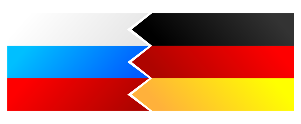 deutsch-russische Flagge
