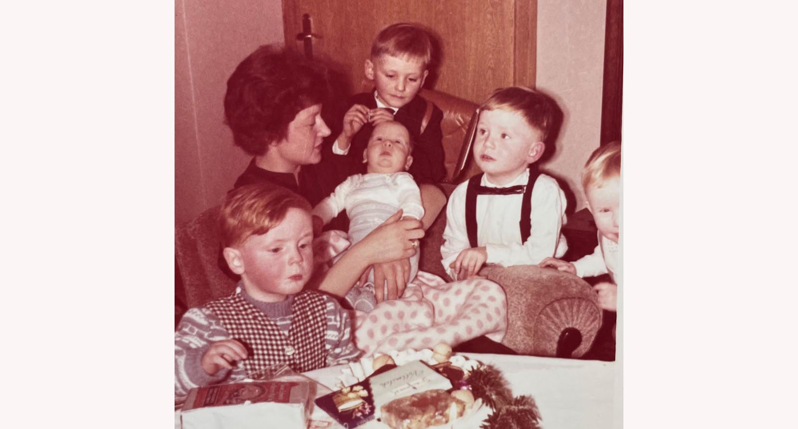 Jürgen Brauteier mit Familie