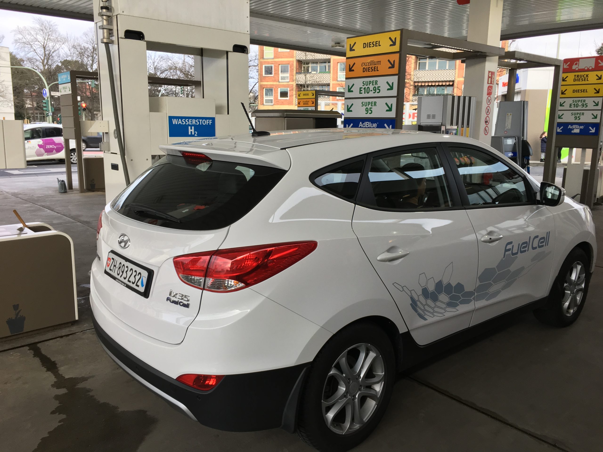 Wasserstoff-Tankstelle